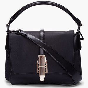 Theyskens' Theory - Willa Black Leather Bag - SOLD OUT / SRP: $790